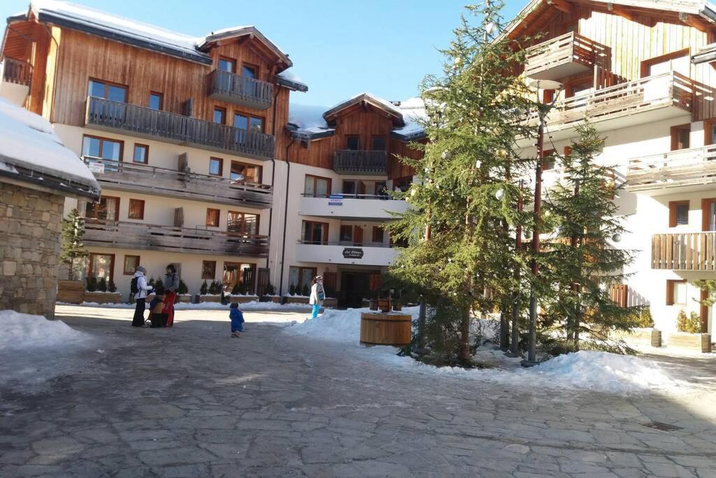 Chaleureux Appartement Au Coeur Des Orres 1800, Menage Compris Les Orres Εξωτερικό φωτογραφία